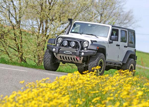 Préparation jeep Wrangler