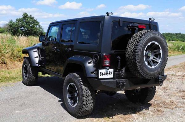 Préparation Jeep Wrangler Carbonne