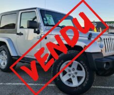 Jeep wrangler jk gris 2 portes Vendu