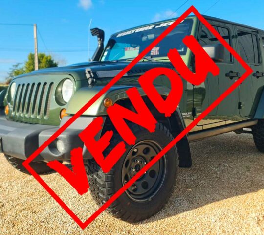 Jeep Wrangler JK Diesel vert occasion